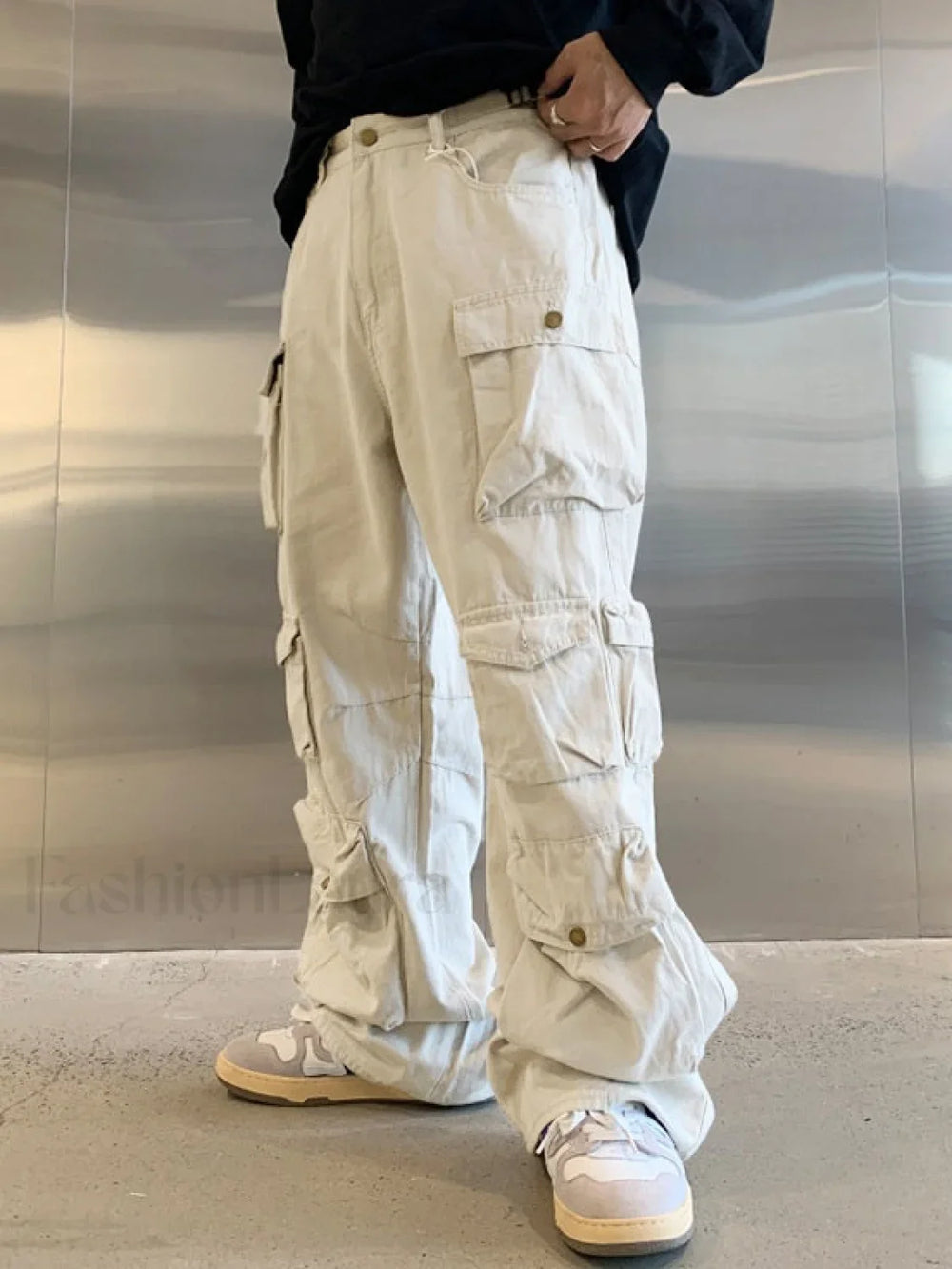 Men’s Multi Pockets Loose Cargo Pants Cargo Pants