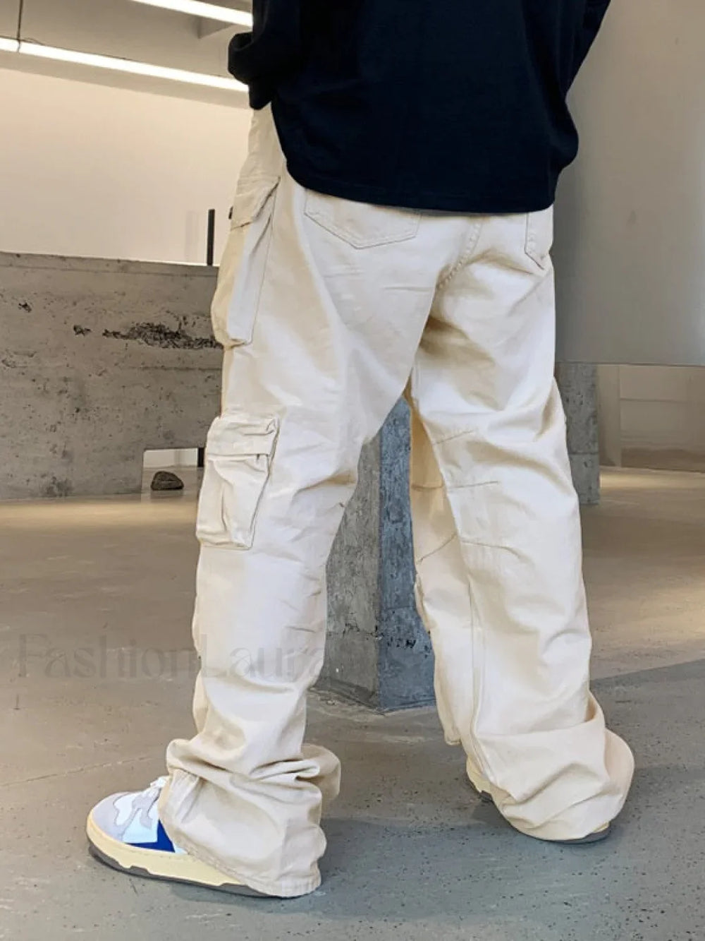 Men’s Multi Pockets Loose Cargo Pants Cargo Pants