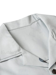 Men’s Poseidon Print Short Sleeve Shirt Shirts