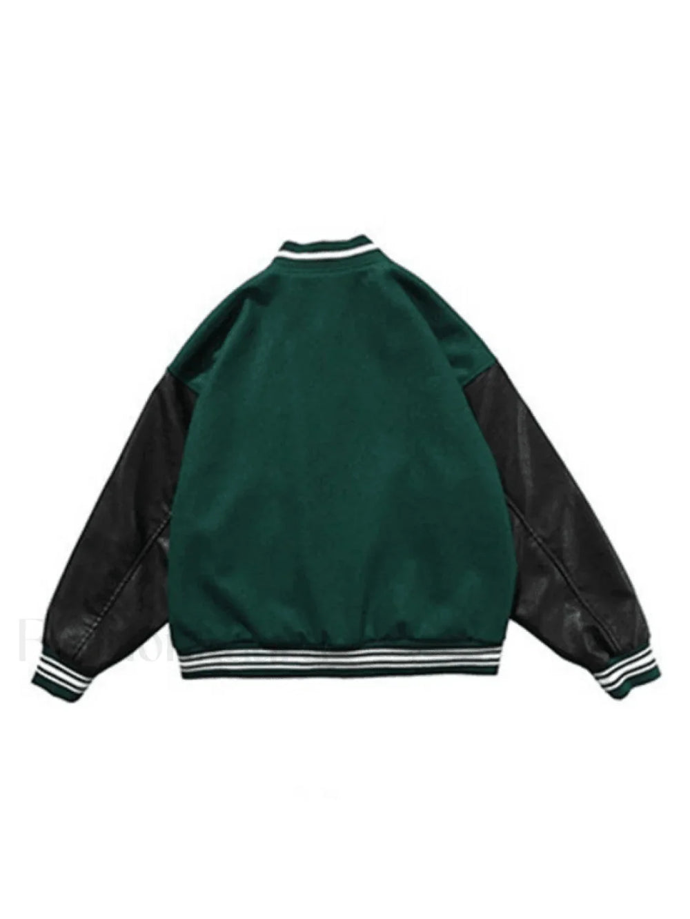 Men’s Toweling Embroidered Varsity Jacket Jackets