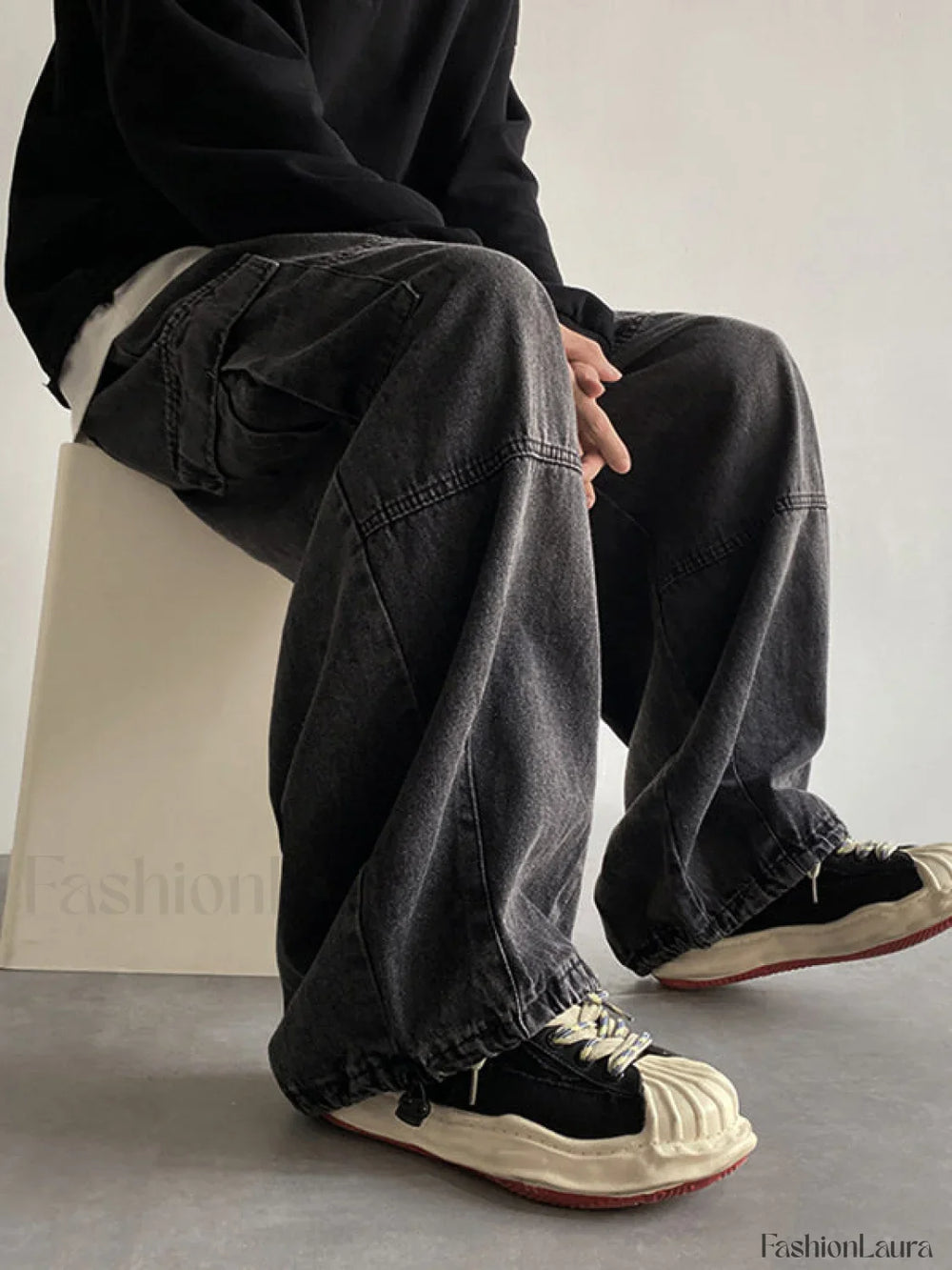 Men’s Vintage Loose Cargo Jeans Cargo jeans