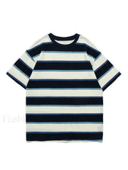 Men’s Vintage Striped Tee Blue / M Tops&Tees