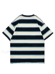 Men’s Vintage Striped Tee Tops&Tees