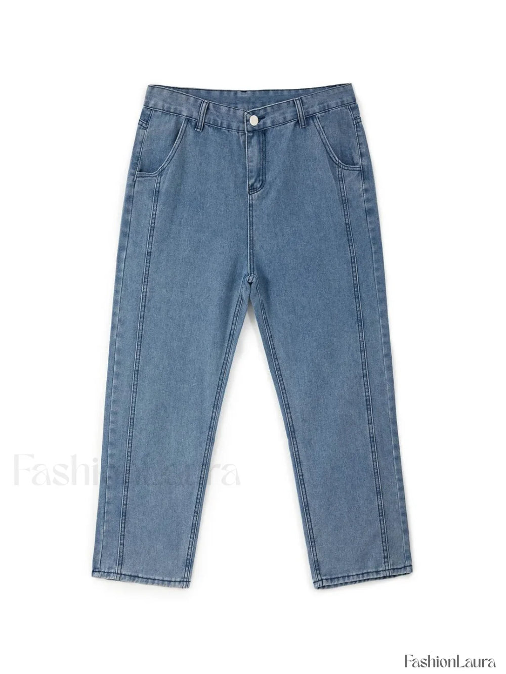 Men’s Vintage Washed Loose Jeans loose jeans