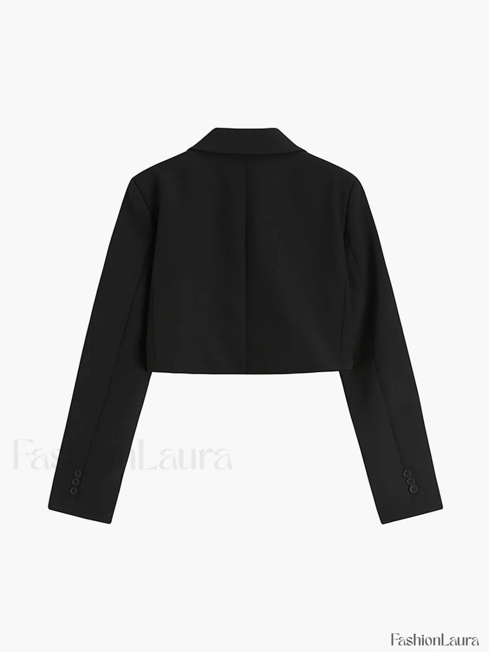 Mind My Graceful Business Crop Blazer Blazers