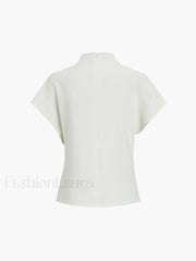 Minimalism Short Sleeve Top T Shirts