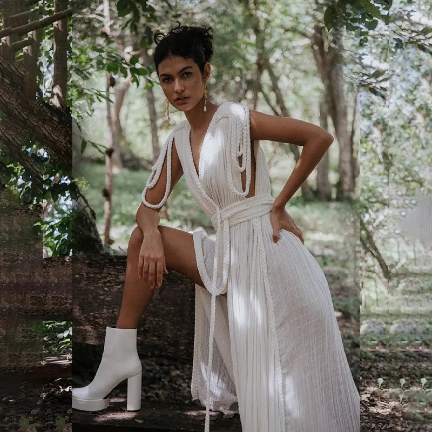 Ombre Tassel Beach Shirt Cover Up