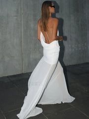 One Shoulder See Through Maxi Dress