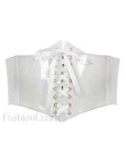 Patchwork Lace Corset Top Corset Top