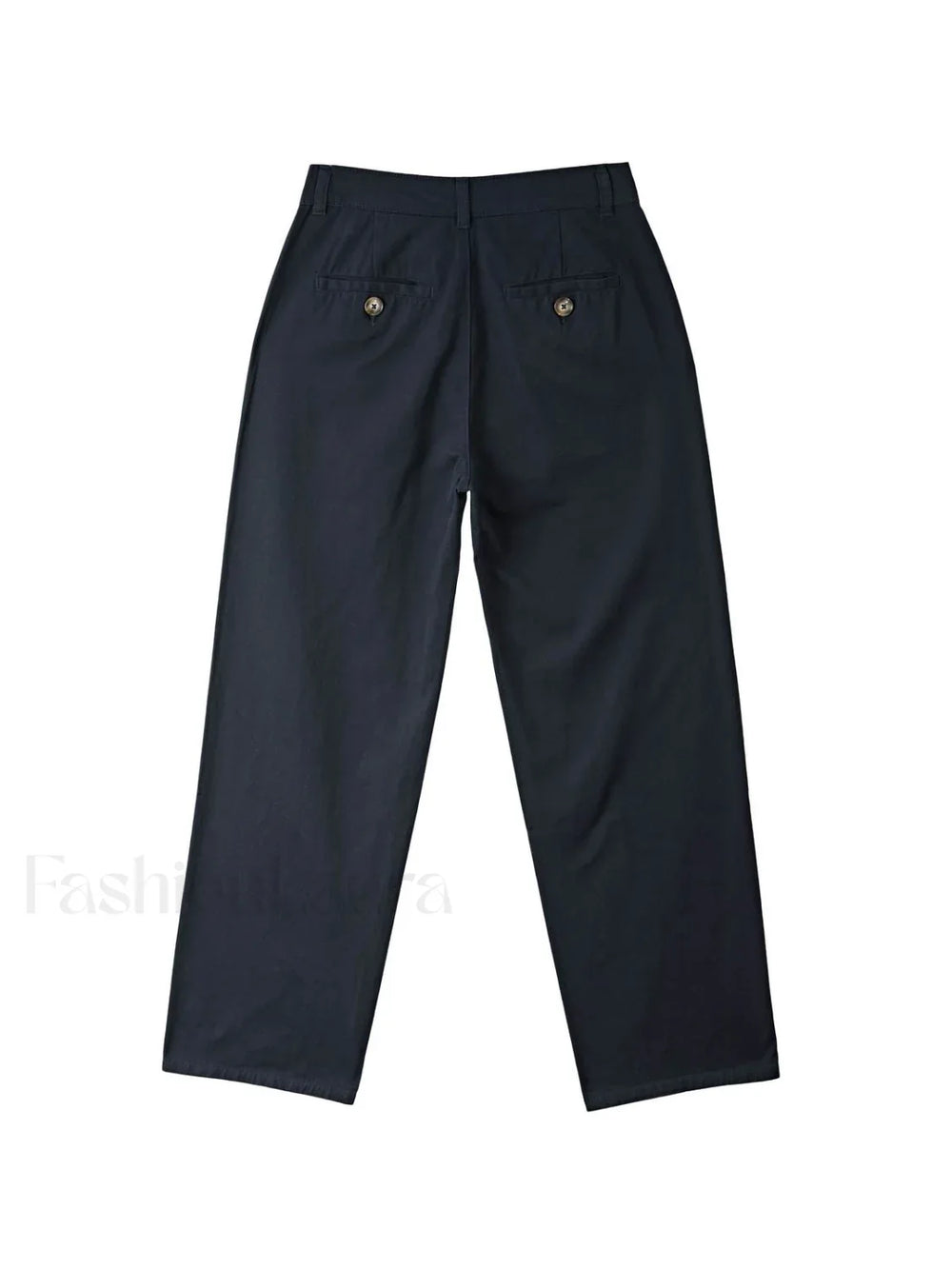 Patchwork Waist Straight Leg Pants Straight Leg Pants