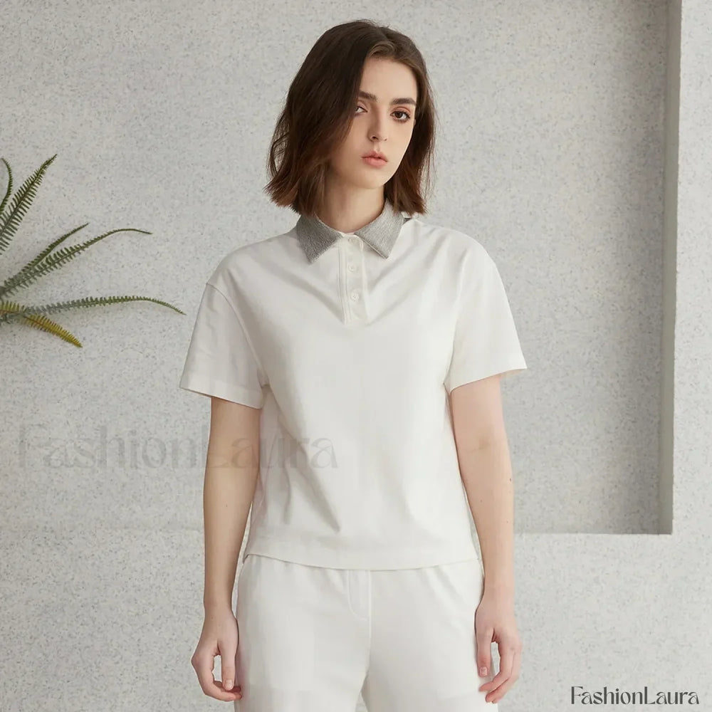 Pima Cotton Summer Short Sleeve T Shirt