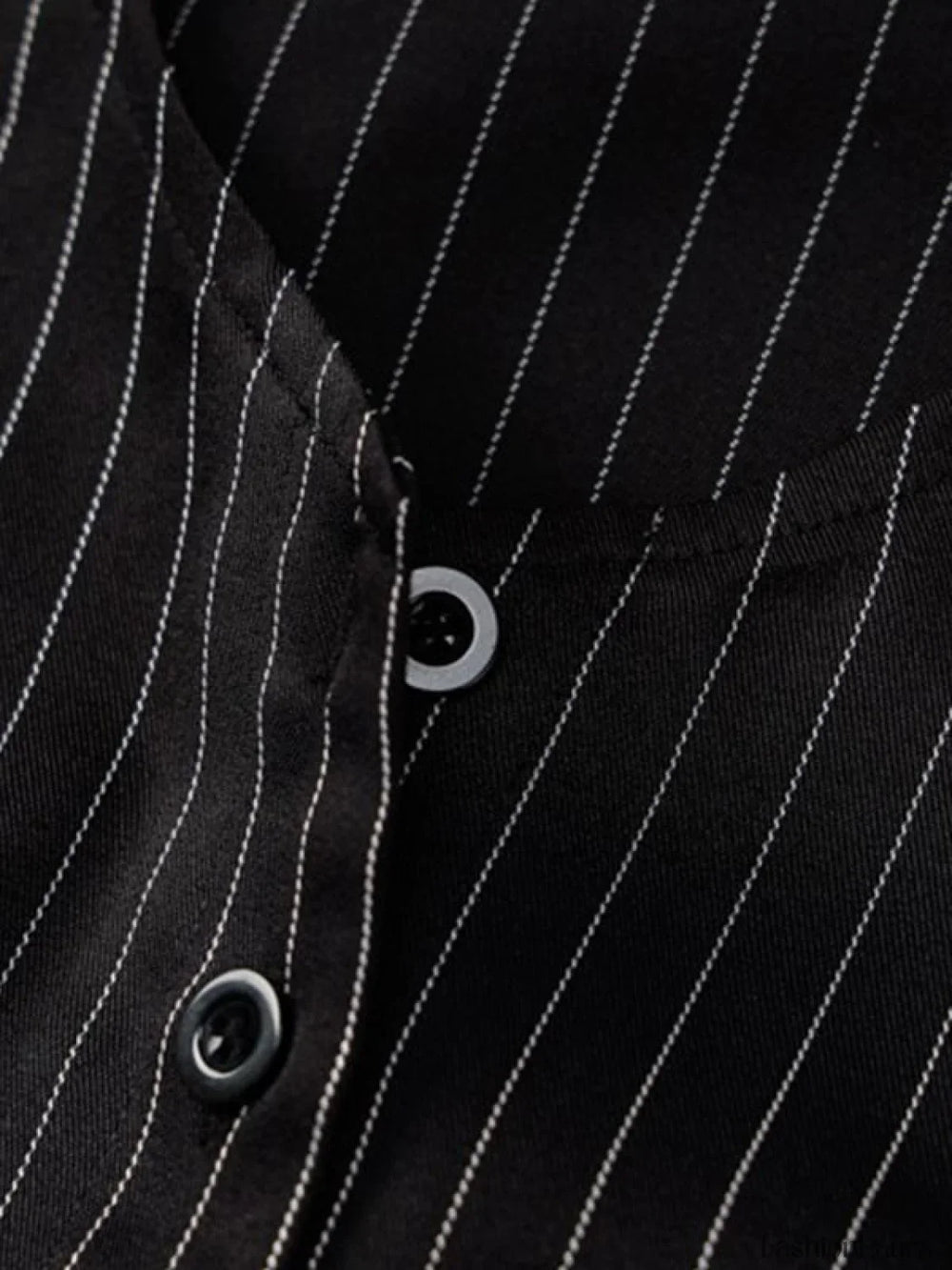 Pinstripe Detail Two Piece Set Two Piece Outfits