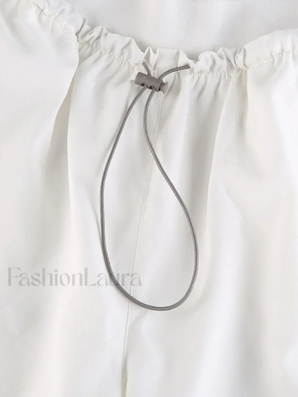 Pintuck Detail Straight Leg Pants Straight Leg Pants