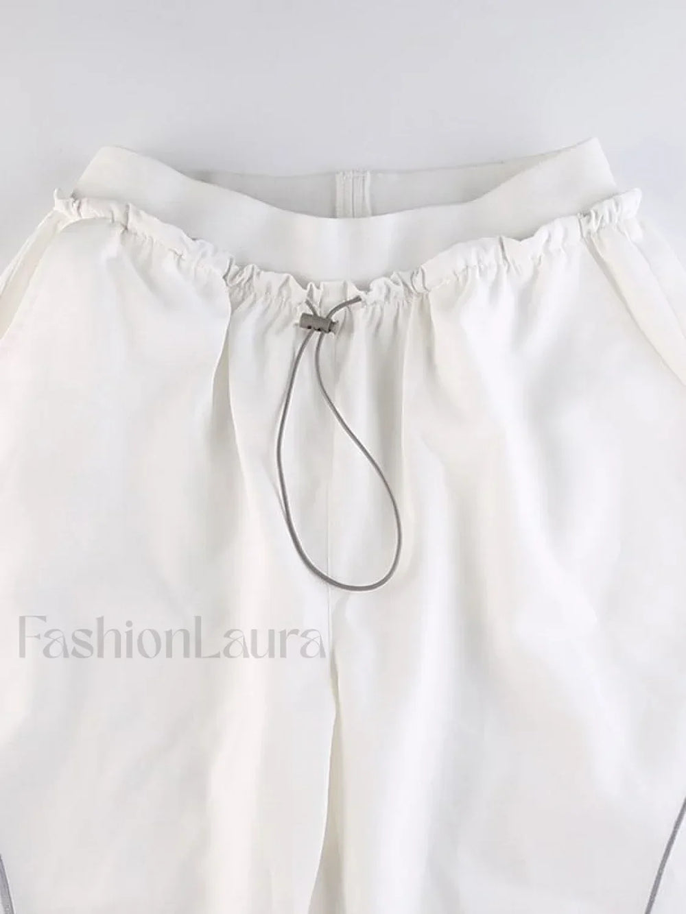 Pintuck Detail Straight Leg Pants Straight Leg Pants