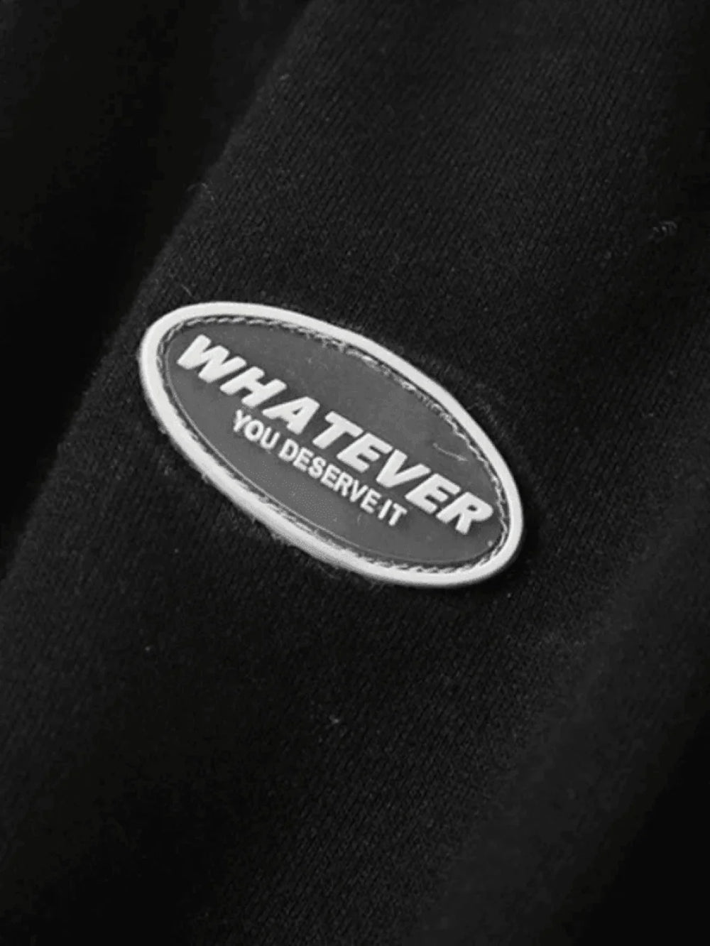 Piping Detail Strappy Waist Baggy Sweatpants Pants