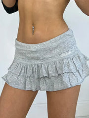 Pleated Preppy Mini Skirt