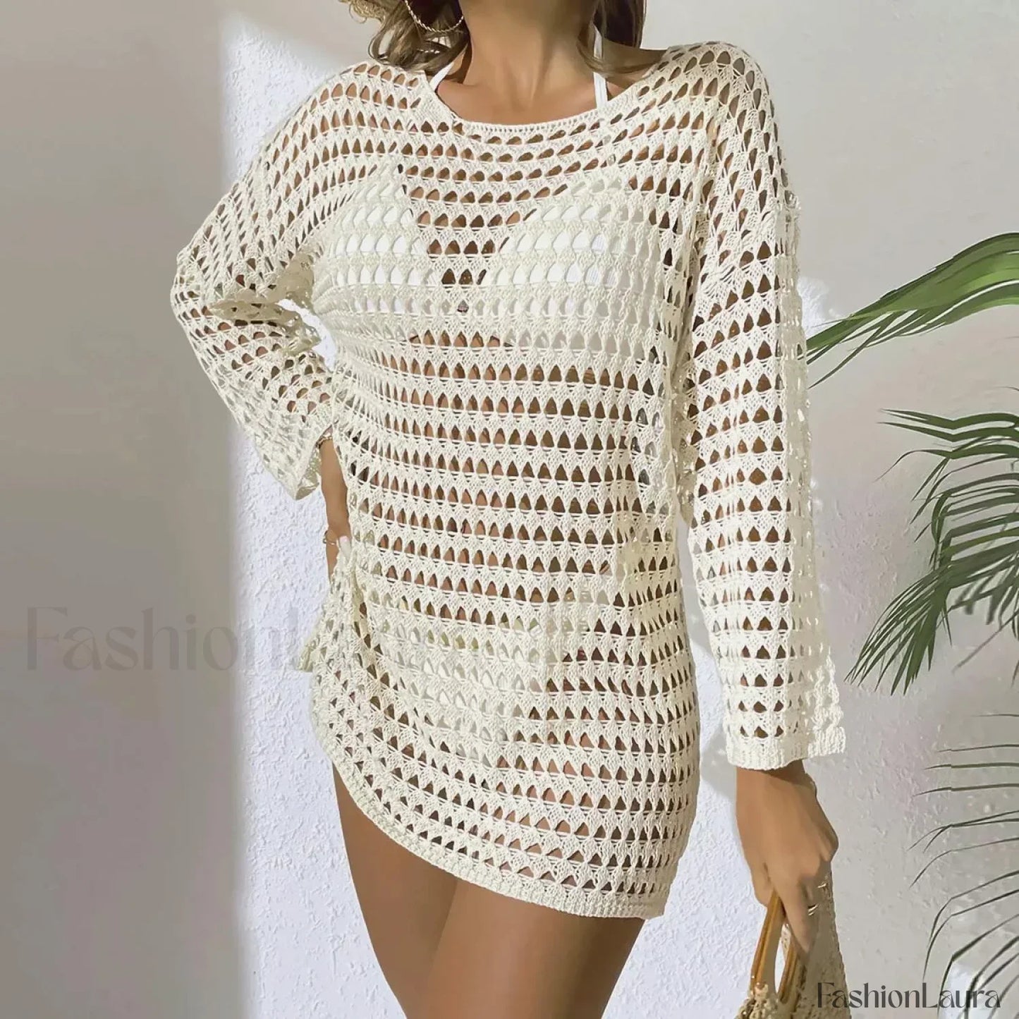 Plus Size Sun Protection Cover Up