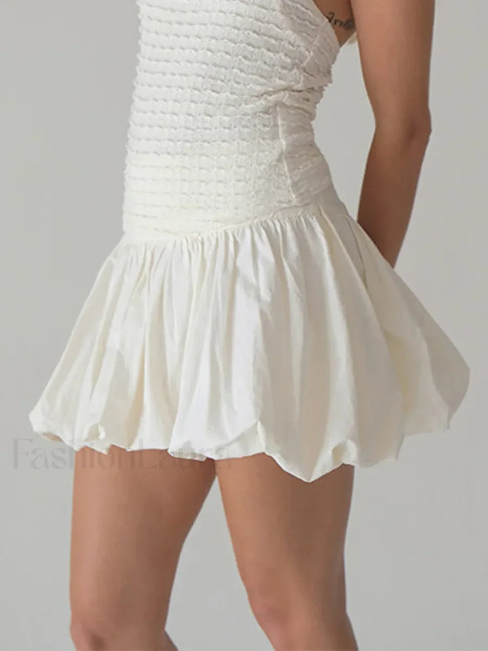 Puffy Bud A Line Skirt