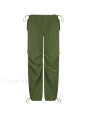 Relaxed Low Waist Cargo Pants Pants