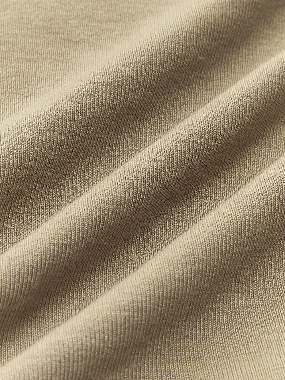 Ribbed Knit Long Sleeve Asymmetric Shirt T Shirts