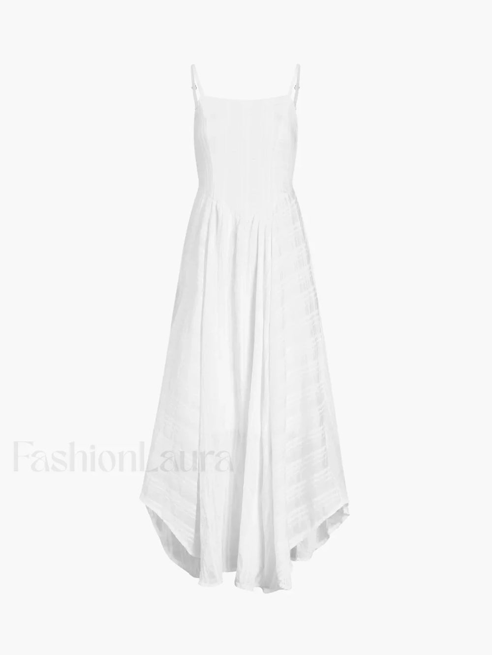 Romantic Cotton Graceful Long Cami Dress Dresses