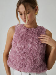 Romantic Multi Floral Blouse Blouses