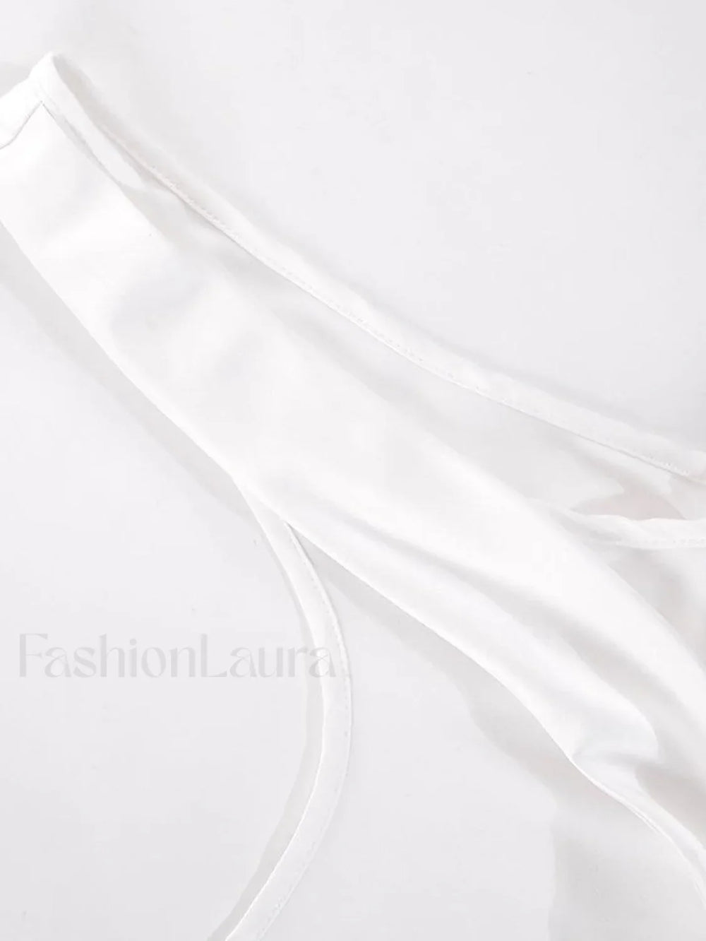 Satin Draped Lace Bralette Top Tops&Tees