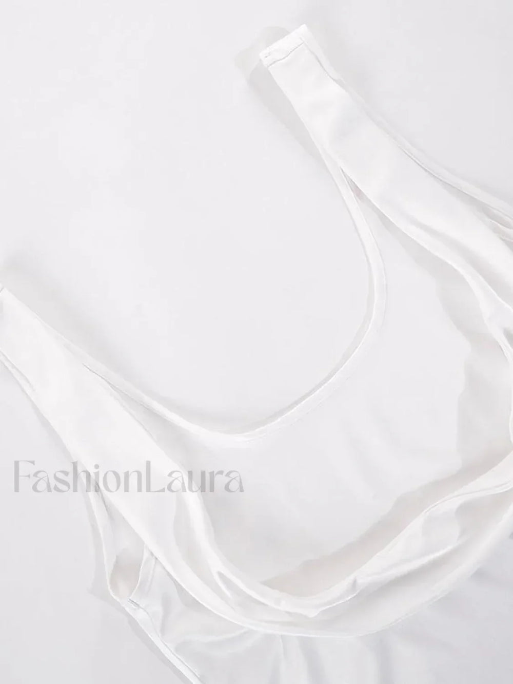 Satin Draped Lace Bralette Top Tops&Tees