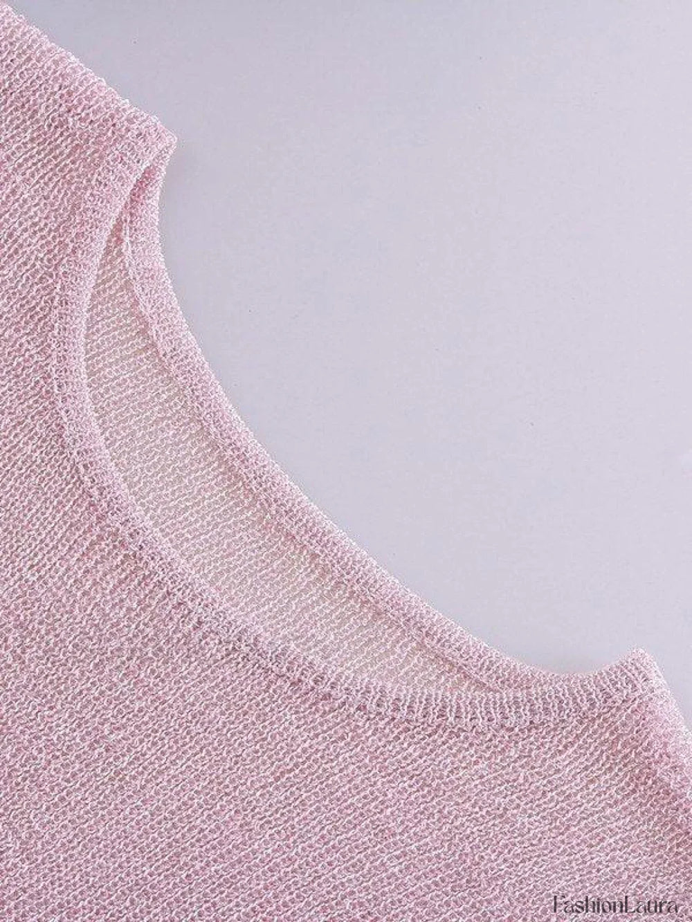 Semi Sheer Tank Top Tops&Tees