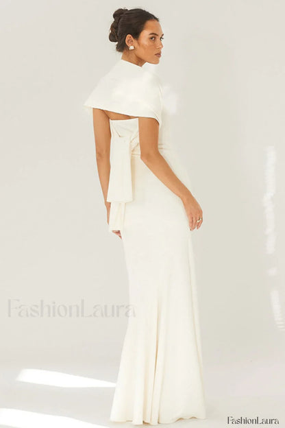 Sexy Strapless Mermaid Maxi Dress