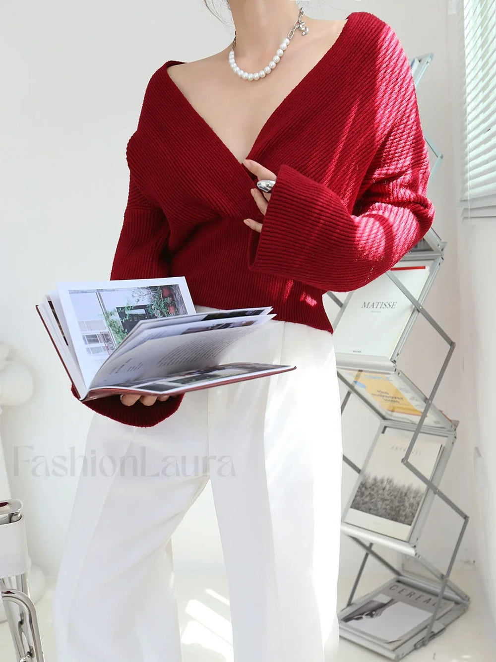 She’s Effortless Wrap Sweater Sweaters