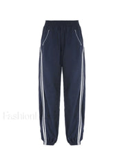 Side Stripe Baggy Jogger Pants Pants