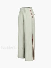 Side Zippered Graceful Cargo Pants Pants