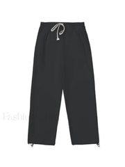 Simple Solid Color Baggy Sweatpants Pants