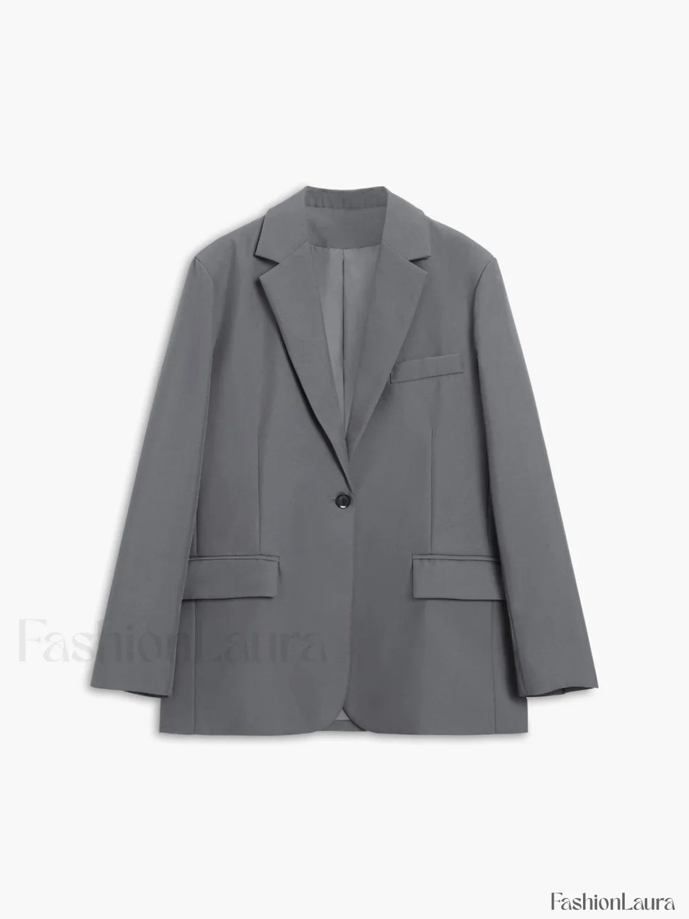 Single Breasted Graceful Essential Blazer Blazers