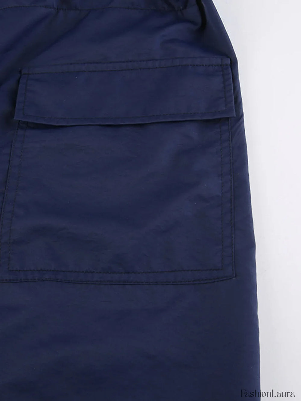 Size Friendly Low Waist Parachute Cargo Pants Cargo Pants