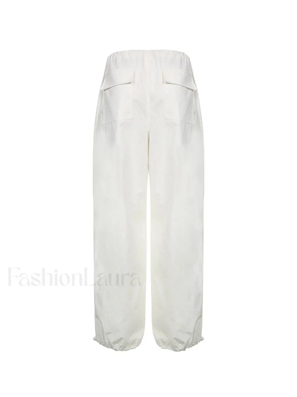 Size Friendly Low Waist Parachute Cargo Pants Cargo Pants