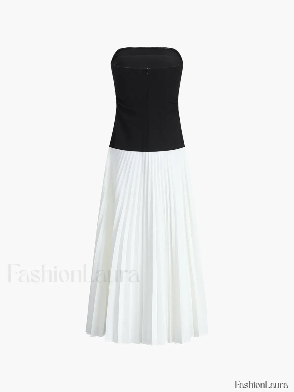 Sleeveless Pleated Long Dress Dresses