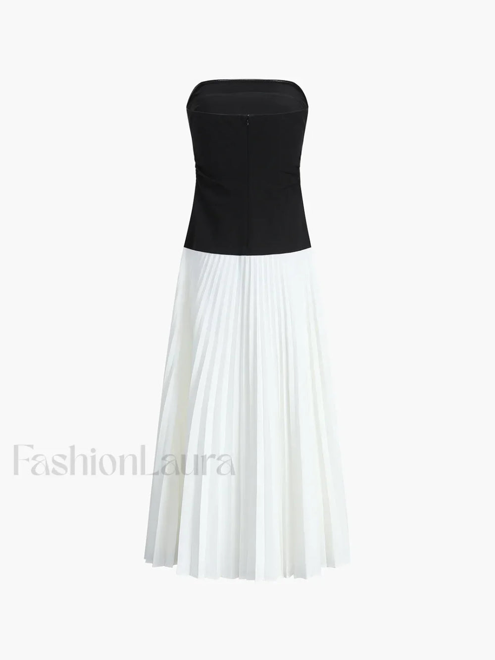 Sleeveless Pleated Long Dress Dresses