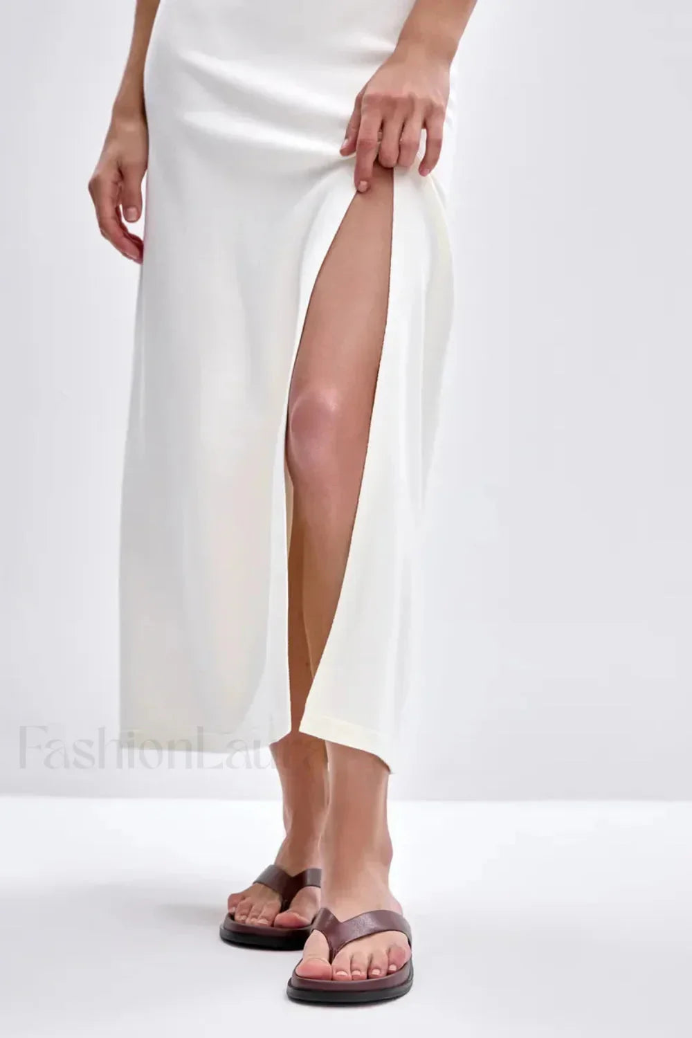 Sleeveless Split Bodycon Work Dress