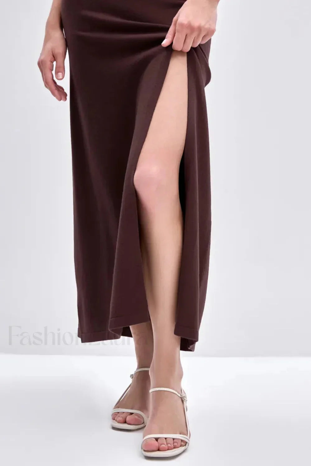 Sleeveless Split Bodycon Work Dress