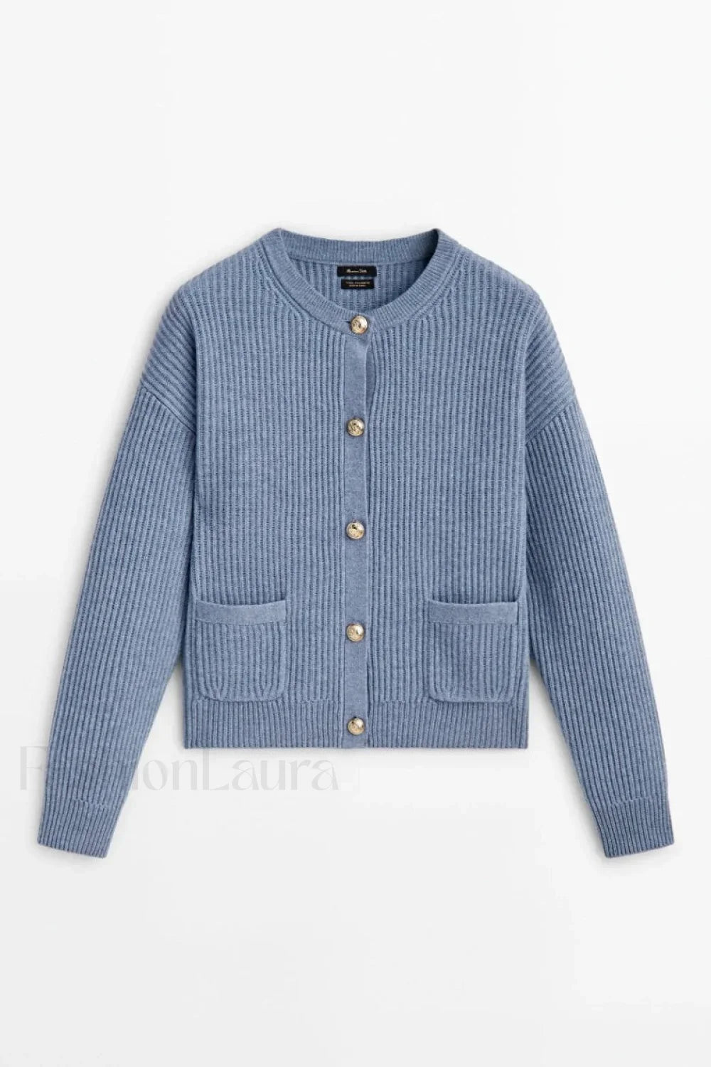 Soft Knit Tweed Style Cardigan