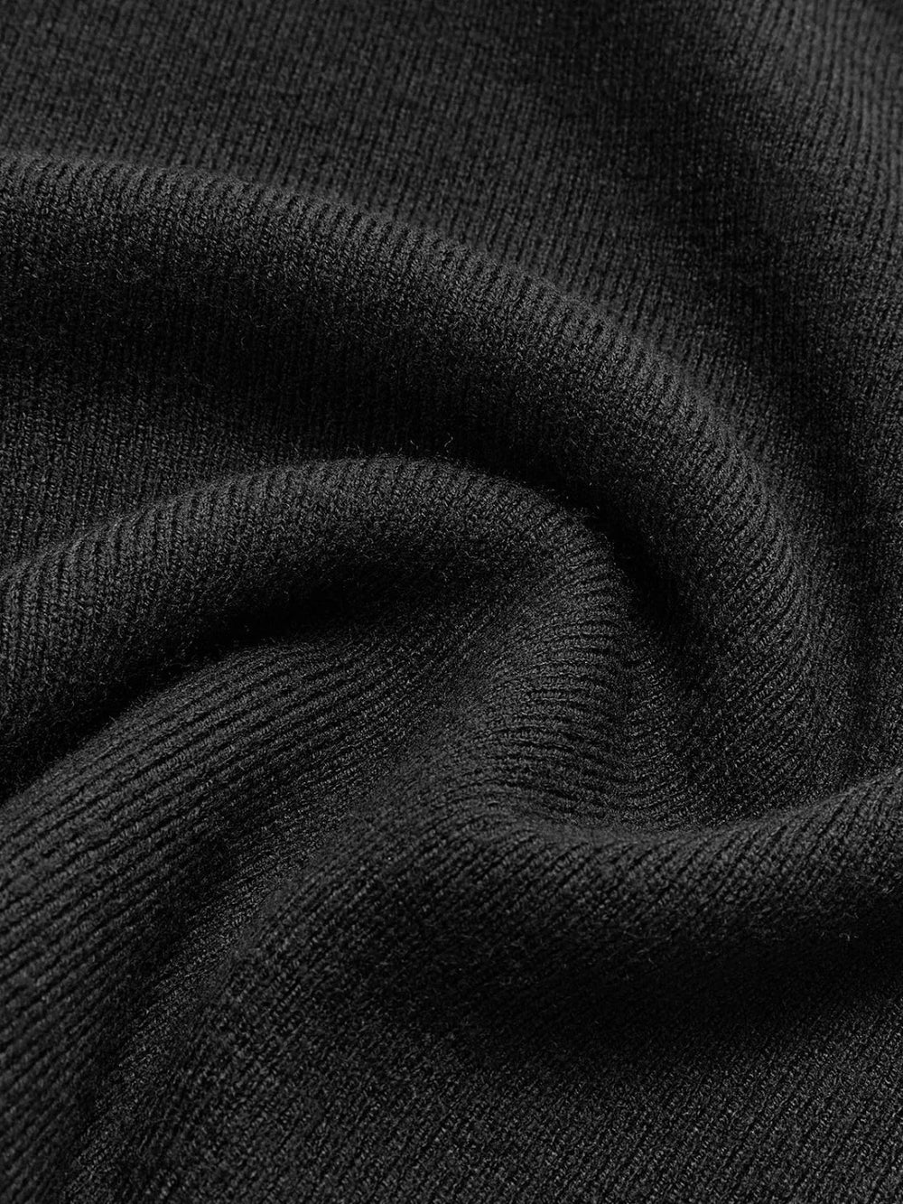 Solid Long Sleeve Floral Knit Top Knit Tops