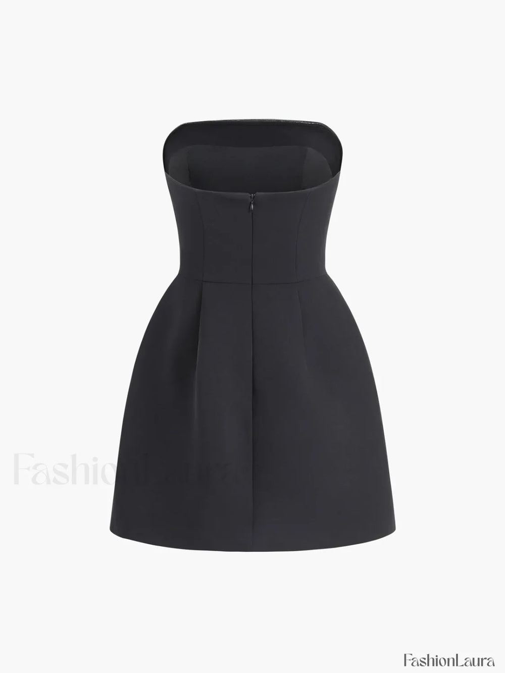 Solid Tube Mini Dress Dresses