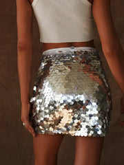 Sparkle Bodycon Pencil Skirt