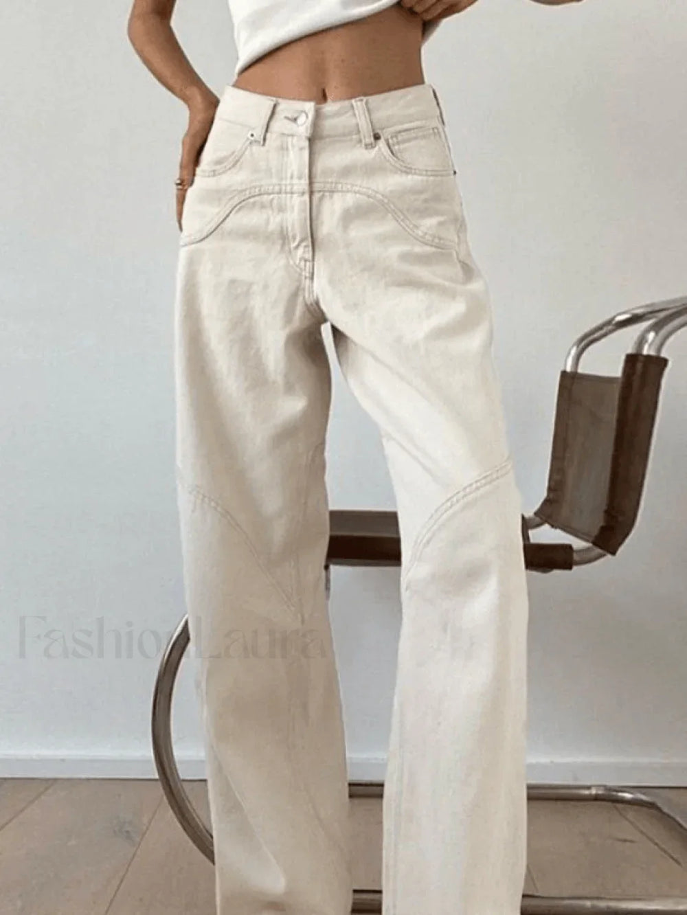 Splice Straight Leg Cargo Jeans Jeans