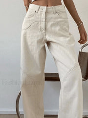 Splice Straight Leg Cargo Jeans Jeans