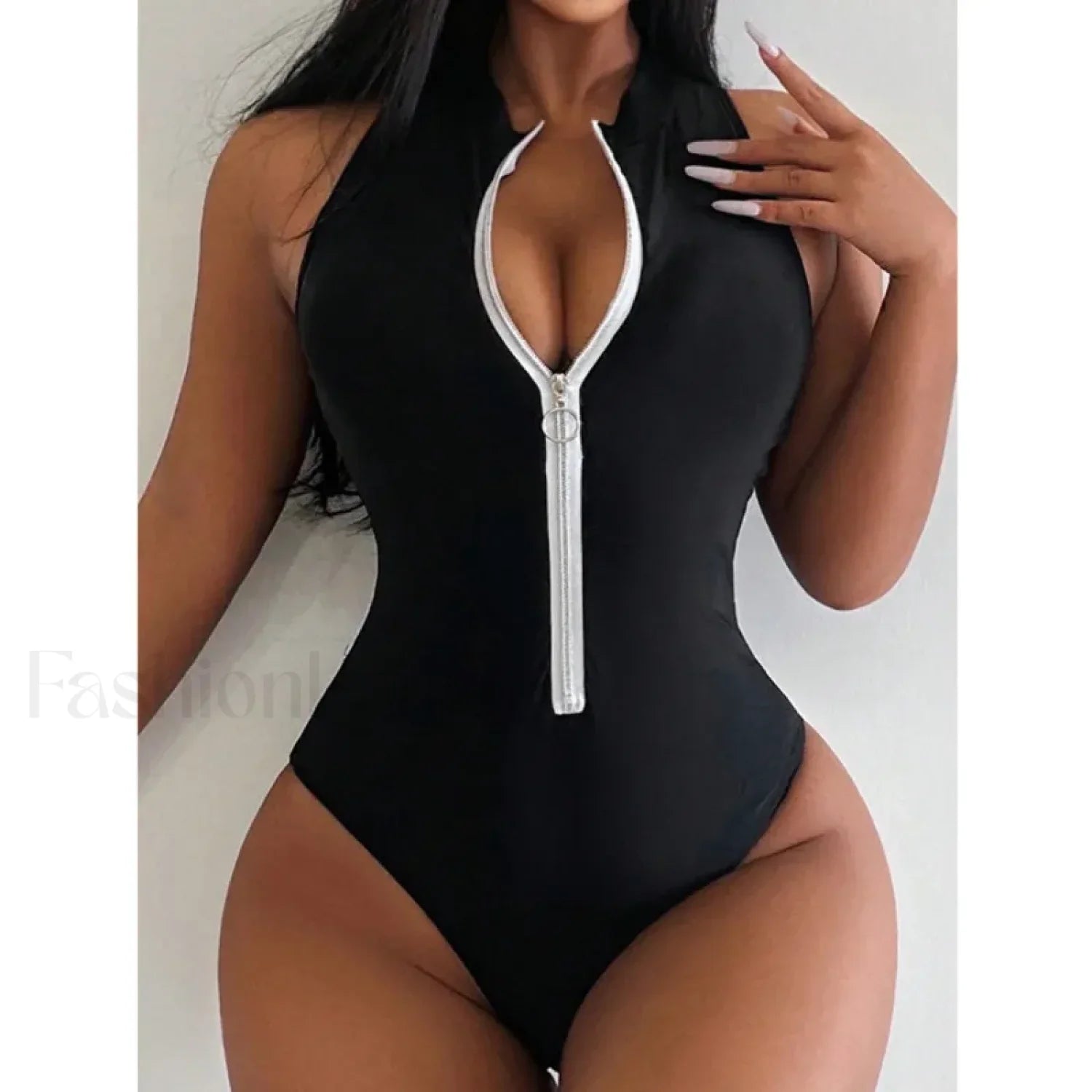 Sports Push Up Closed Swim One Piece