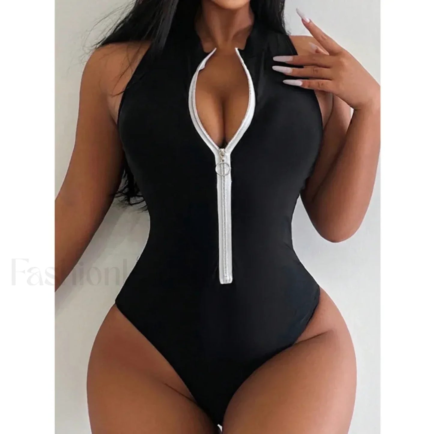 Sports Push Up Closed Swim One Piece