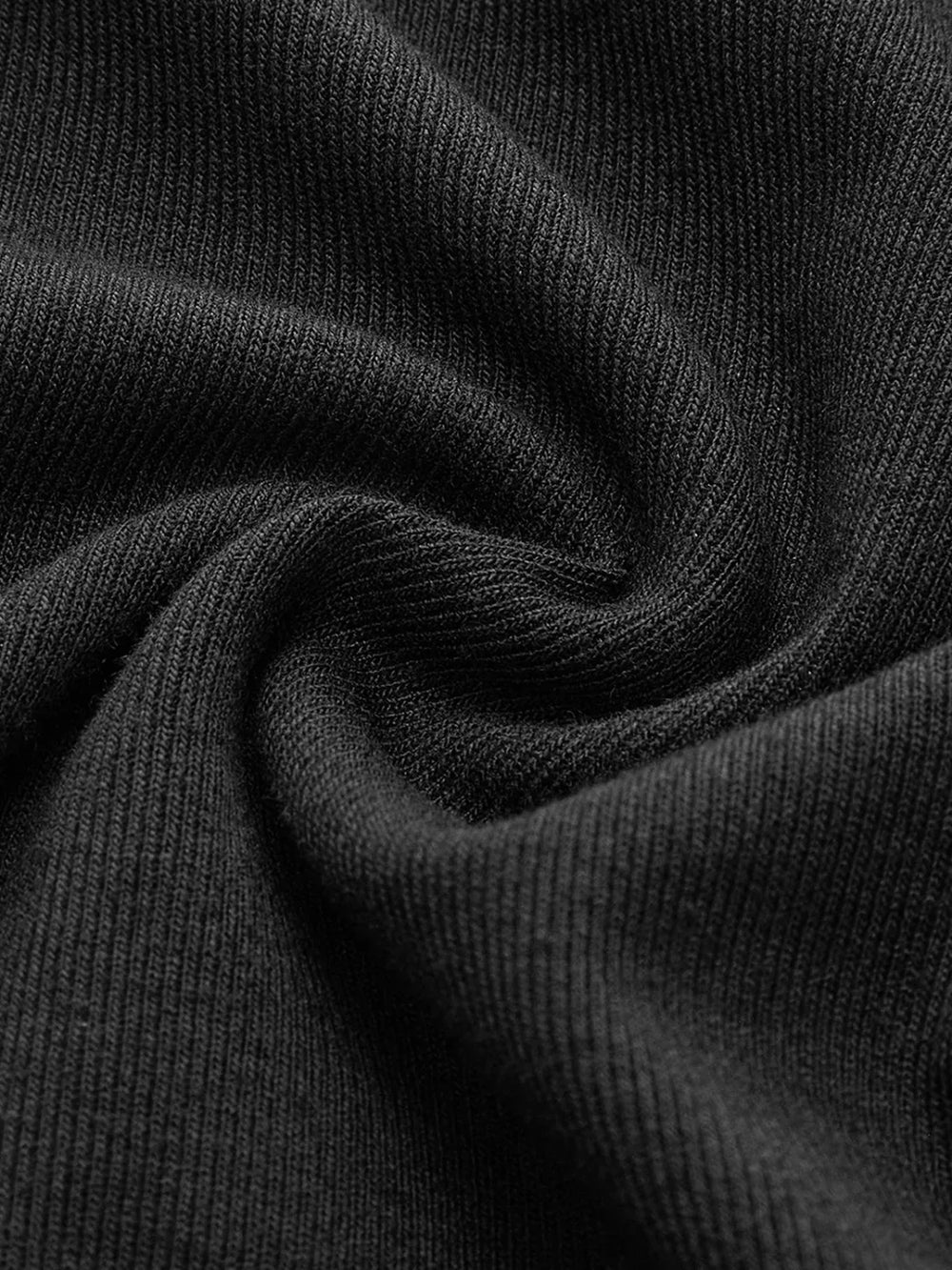 Square Neck Contrast Trim Long Sleeve Knit Shirt T Shirts